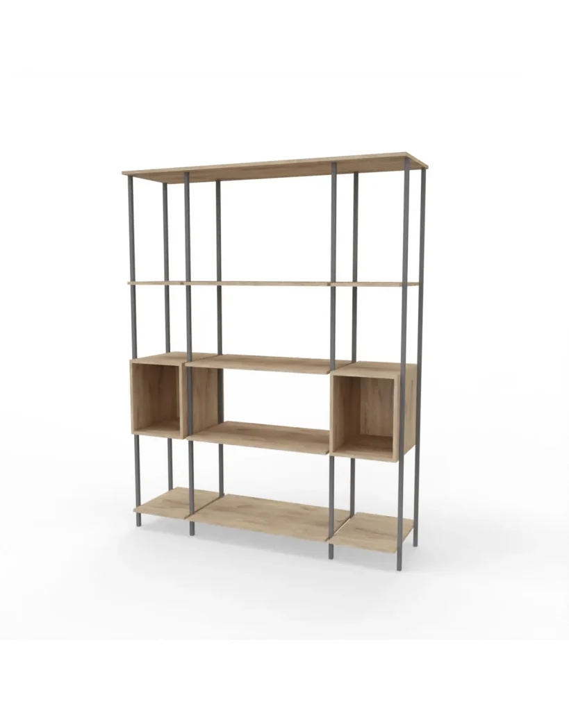 Backdrop display units, bookcases and cabinets