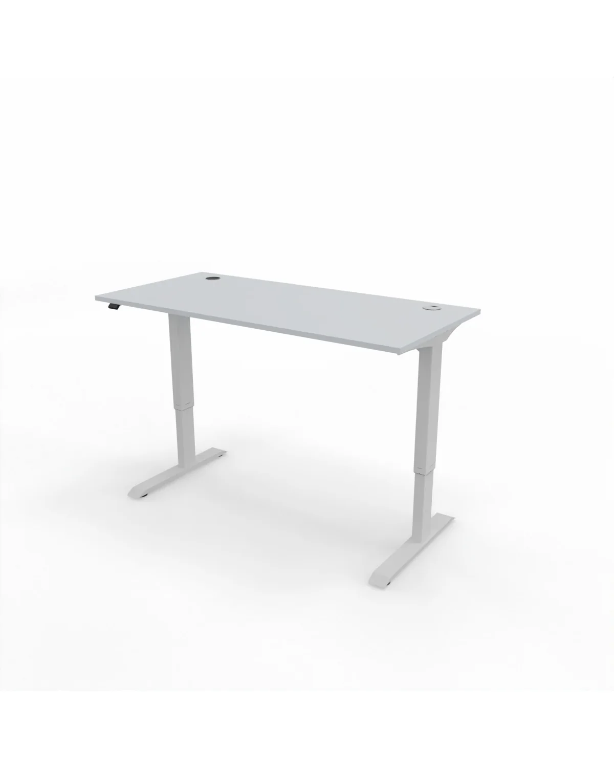 Height adjustable desk, 1500 x 750 mm, Melamine 22 mm