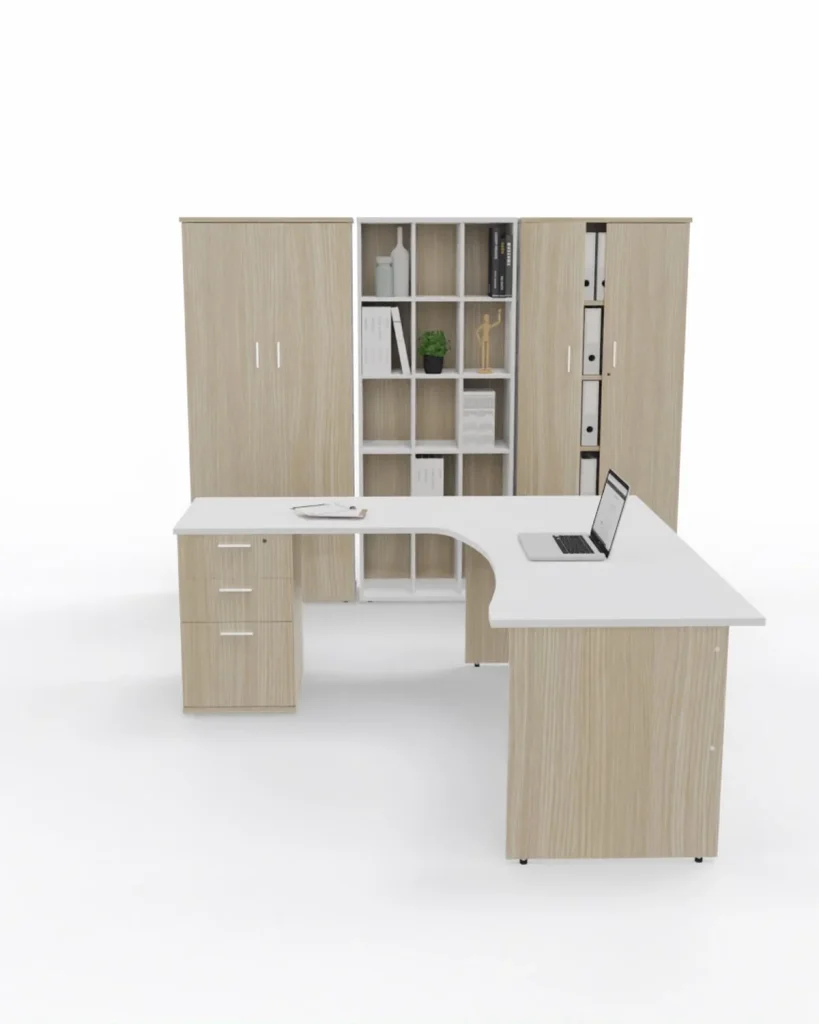 Panel leg cluster desk, cluster desks