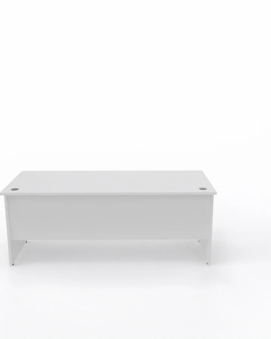Panel leg straight desk, 22 mm top, 22 mm legs, 1500 x 750 mm
