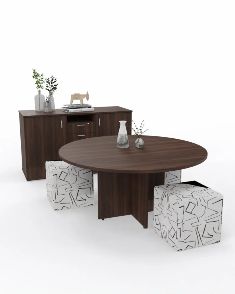 Small meeting table, panel leg, small meeting tables